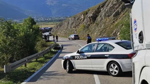 U saobraćajnoj nesreći u Šuici motociklist teško povrijeđen, prevezen u Split