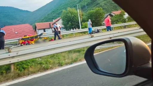saobracajna nesreca motociklista hadzici 