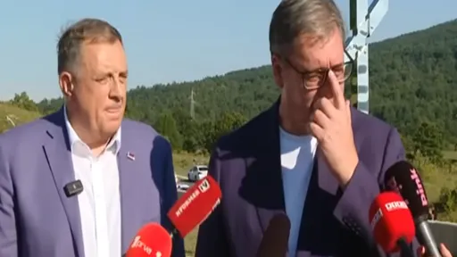 Milorad Dodik pruža punu podršku Aleksandru Vučiću nakon njegove ostavke na mjesto predsjednika Srbije zbog izbora 25. oktobra