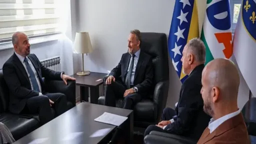 Izetbegović i Ginkel razgovarali o političkoj situaciji i ekonomskim pitanjima nakon Općih izbora u BiH