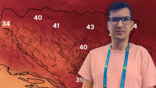 Nedim Sladić najavio mogućnost rekordnih temperatura u Bosni i Hercegovini sljedećeg petka