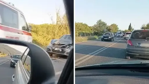 Osam osoba povrijeđeno u saobraćajnoj nesreći na M-17, među njima i troje djece