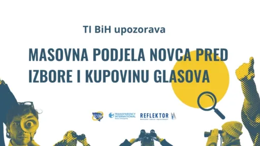 Transparency International u BiH zabilježio vi&scaron;e od 2.200 potencijalnih zloupotreba javnih resursa pred izbore 4. oktobra