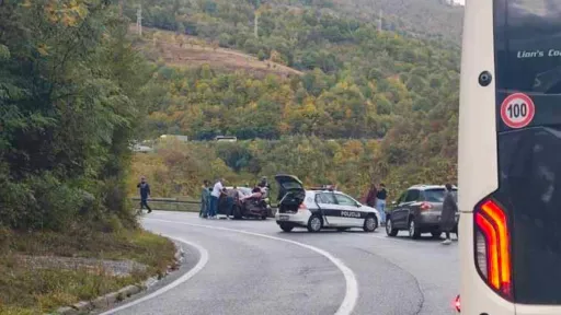 Saobraćajna nesreća na Bradini, nastale kilometarske kolone